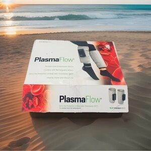 Plasma Flow PF0001 Manmed Thrombosis DVT Prevention Device w/ Charger Box Manual